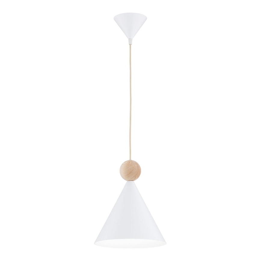 Argon 8629 - Luster na lanku KEGEL 1xE27/15W/230V biela