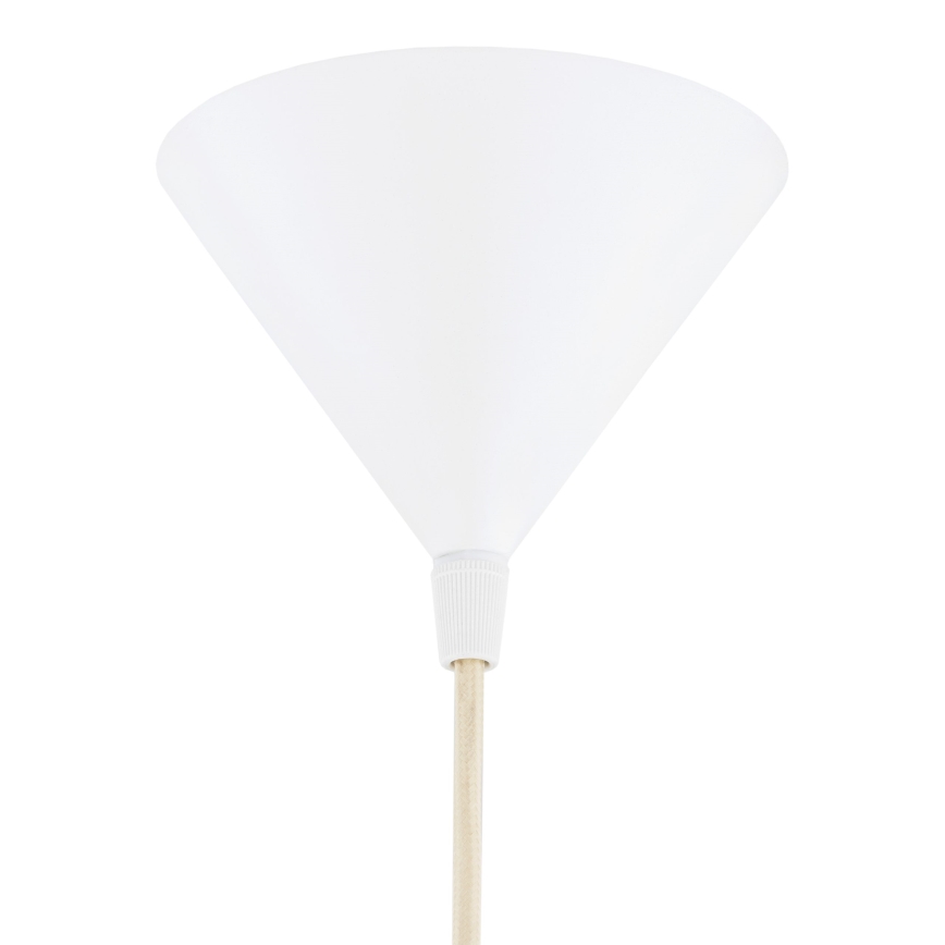 Argon 8629 - Luster na lanku KEGEL 1xE27/15W/230V biela