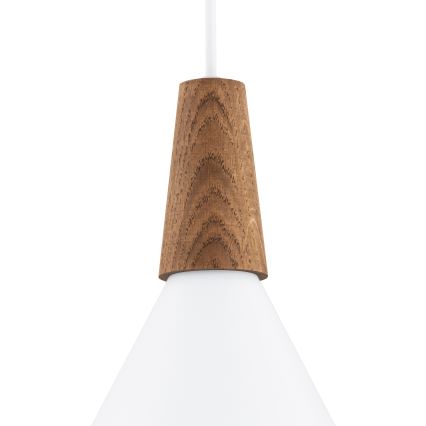 Argon 8630 - Luster na lanku KEGEL 1xE27/15W/230V biela