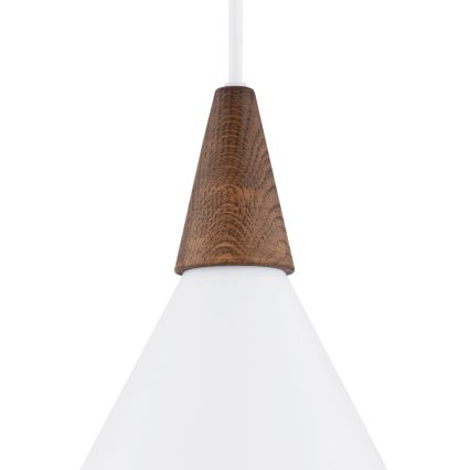 Argon 8631 - Luster na lanku KEGEL 1xE27/15W/230V biela