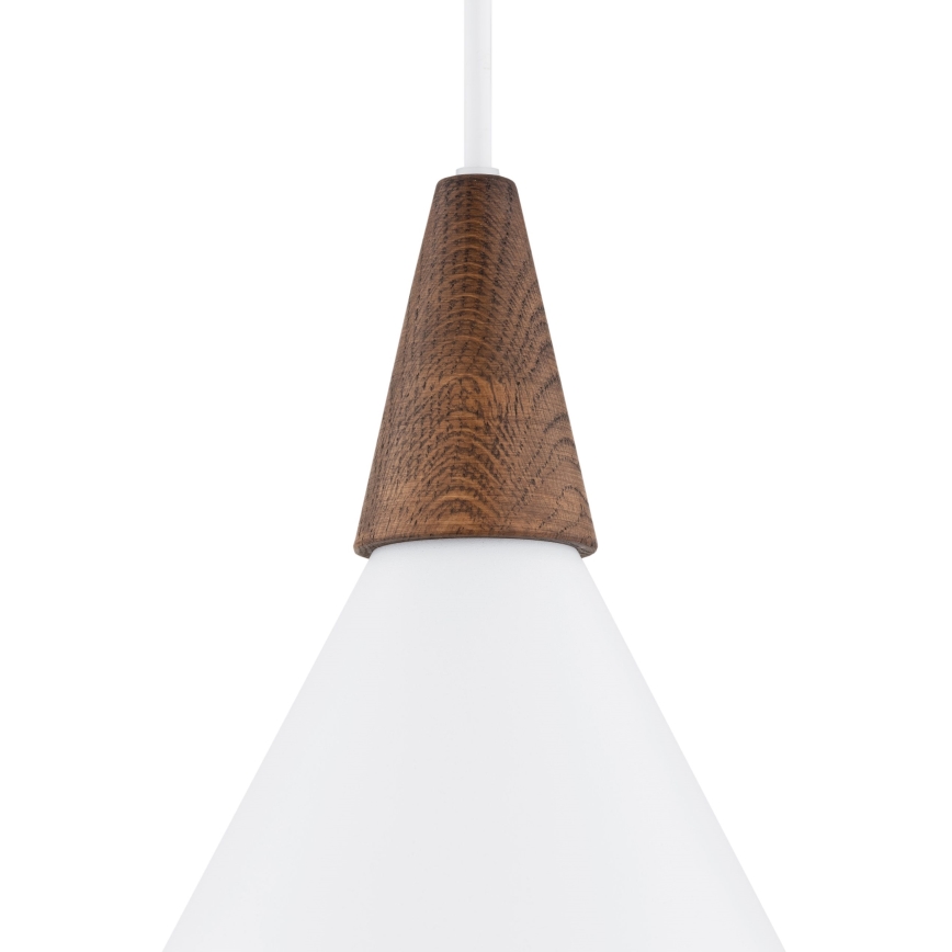 Argon 8631 - Luster na lanku KEGEL 1xE27/15W/230V biela