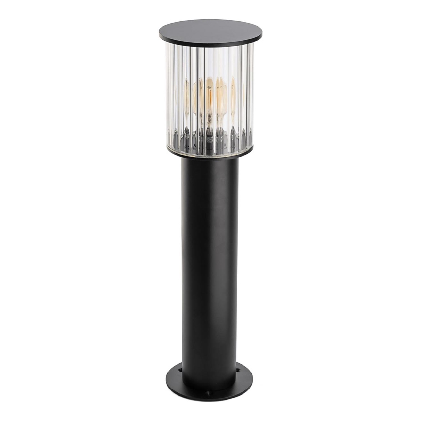 Argon 8749 - Vonkajšia lampa NORFOLK 1xE27/15W/230V IP44 52cm čierna