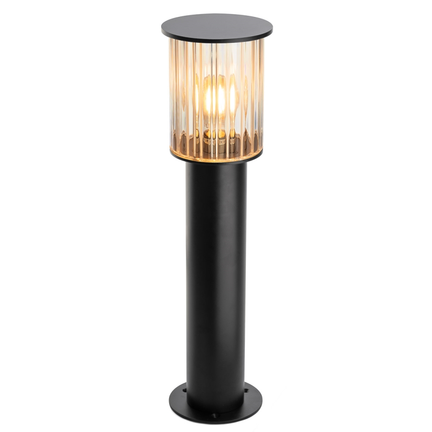 Argon 8749 - Vonkajšia lampa NORFOLK 1xE27/15W/230V IP44 52cm čierna