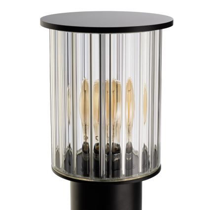 Argon 8749 - Vonkajšia lampa NORFOLK 1xE27/15W/230V IP44 52cm čierna