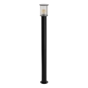 Argon 8750 - Vonkajšia lampa NORFOLK 1xE27/15W/230V IP44 124cm čierna
