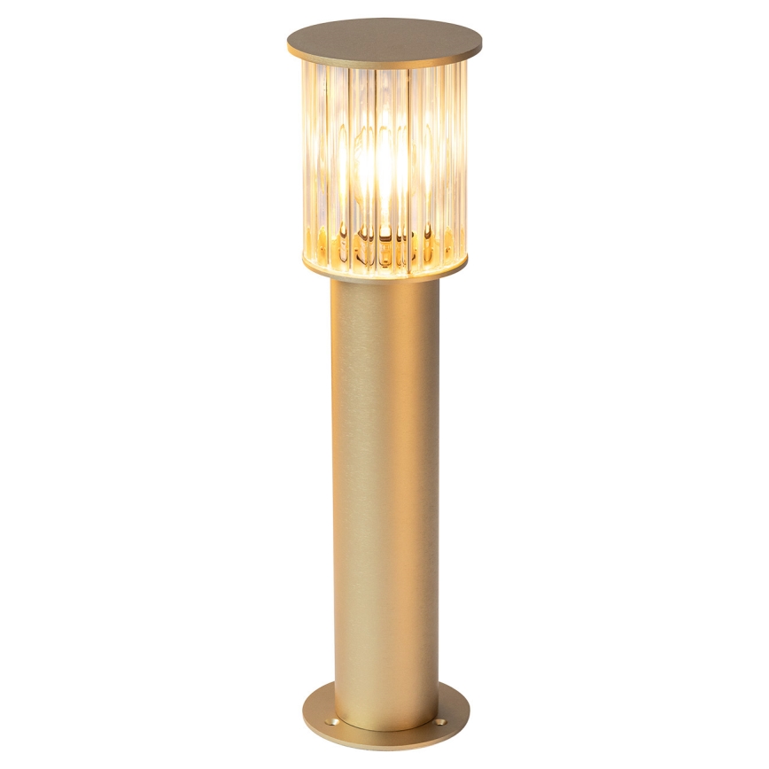 Argon 8753 - Vonkajšia lampa NORFOLK 1xE27/15W/230V IP44 52cm zlatá