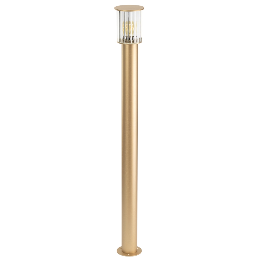 Argon 8754 - Vonkajšia lampa NORFOLK 1xE27/15W/230V IP44 124cm zlatá