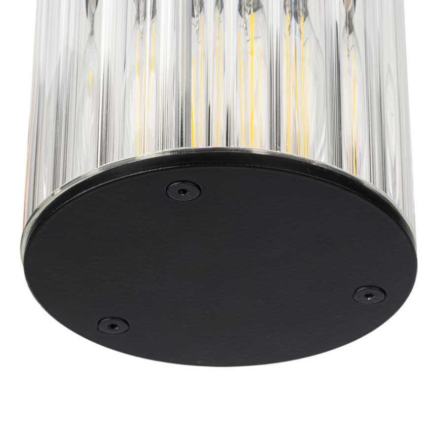 Argon 8773 - Vonkajšie stropné svietidlo NORFOLK 1xE27/15W/230V IP44 čierna