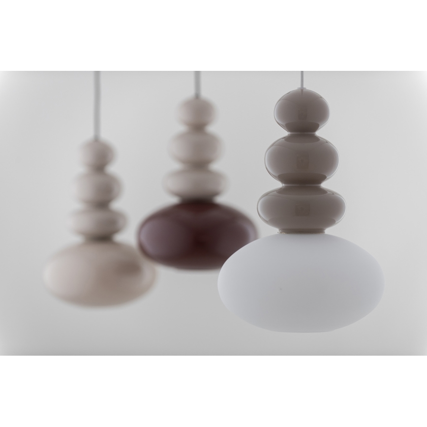 Argon 8819 - Luster na lanku DIEGO 1xGU10/5W/230V biela/šedá