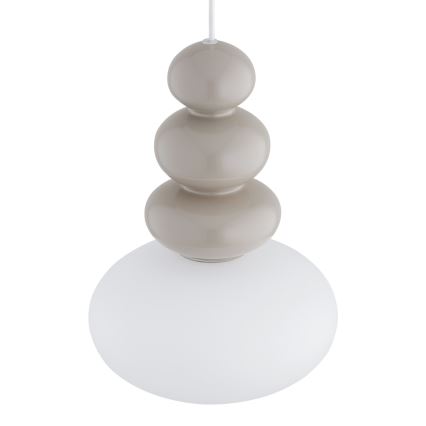 Argon 8819 - Luster na lanku DIEGO 1xGU10/5W/230V biela/šedá