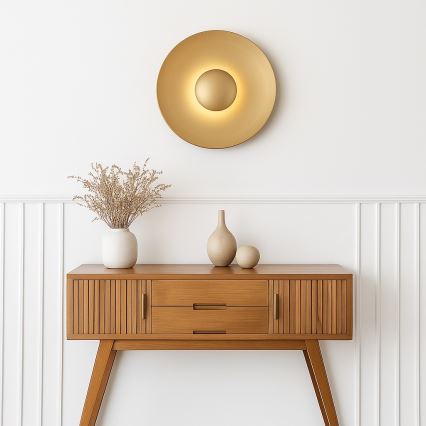 Argon 8865 - LED nástenné svietidlo BOLTON LED/12,5W/230V 3000K zlaté