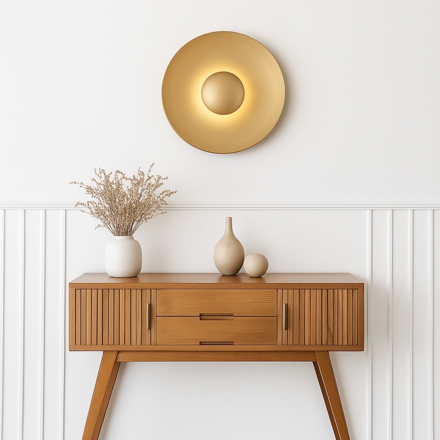 Argon 8865 - LED nástenné svietidlo BOLTON LED/12,5W/230V 3000K zlaté