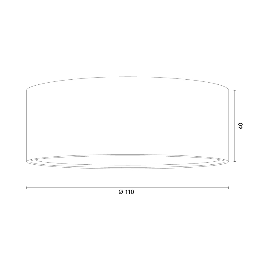 Argon 8903 - Stropné svietidlo ELORA 1xGX53/7W/230V, priemer 11 cm, zlaté