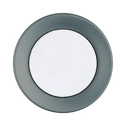 Argon 8917 - Stropné svietidlo ELORA 1xGX53/7W/230V Ø 11 cm sivé