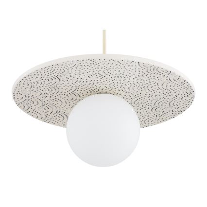 Argon 8949 - Závesný luster na lanku BOLL 1xG9/6W/230V biela