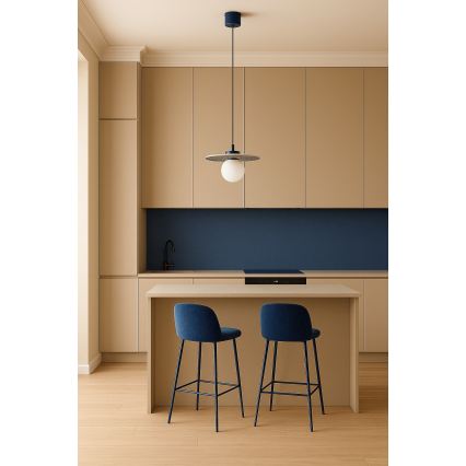 Argon 8950 - Luster na lanku BOLL 1xG9/6W/230V modrá