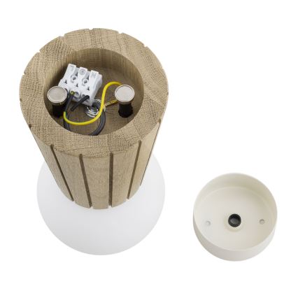 Argon 8973 - Kúpeľňové stropné svietidlo VOLANTE 1xG9/6W/230V IP44 pr. 12 cm béžové