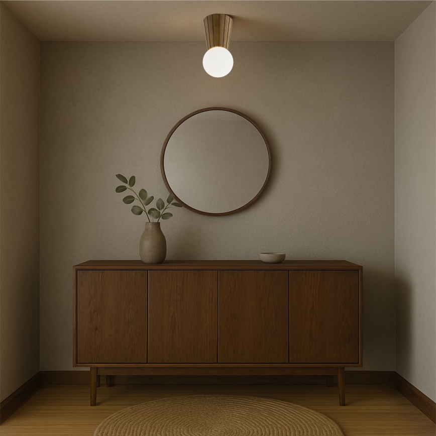 Argon 8974 - Kúpeľňové stropné svietidlo VOLANTE 1xG9/6W/230V IP44 pr. 12 cm hnedé