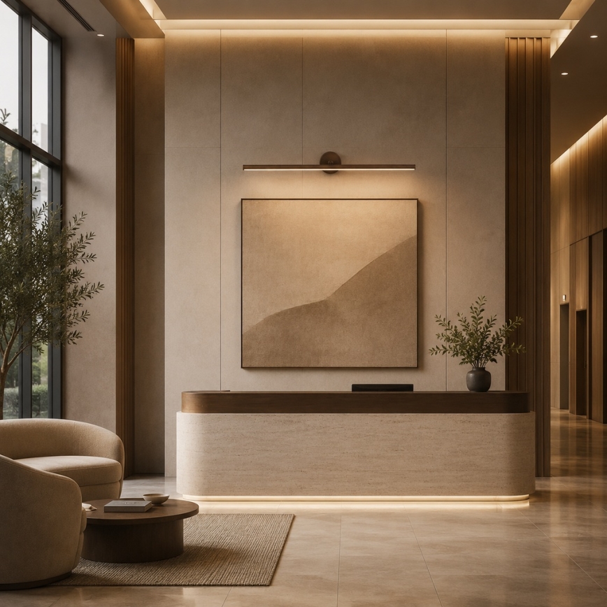 Argon 8997 - LED Obrazové svietidlo MIRI LED/18W/230V 3000K 100 cm hnedá