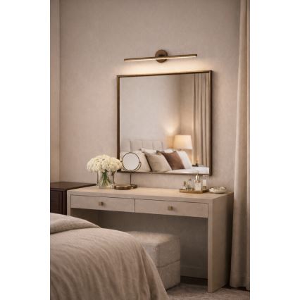 Argon 8997 - LED Obrazové svietidlo MIRI LED/18W/230V 3000K 100 cm hnedá