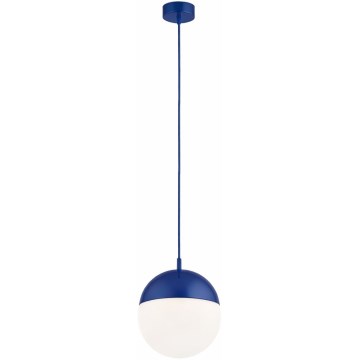 Argon 9000 - Vonkajšie závesné svietidlo na lanku LIV 1xE27/15W/230V IP44 modré
