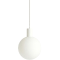 Argon 9004 - Vonkajší luster na lanku ORE 1xG9/6W/230V biely