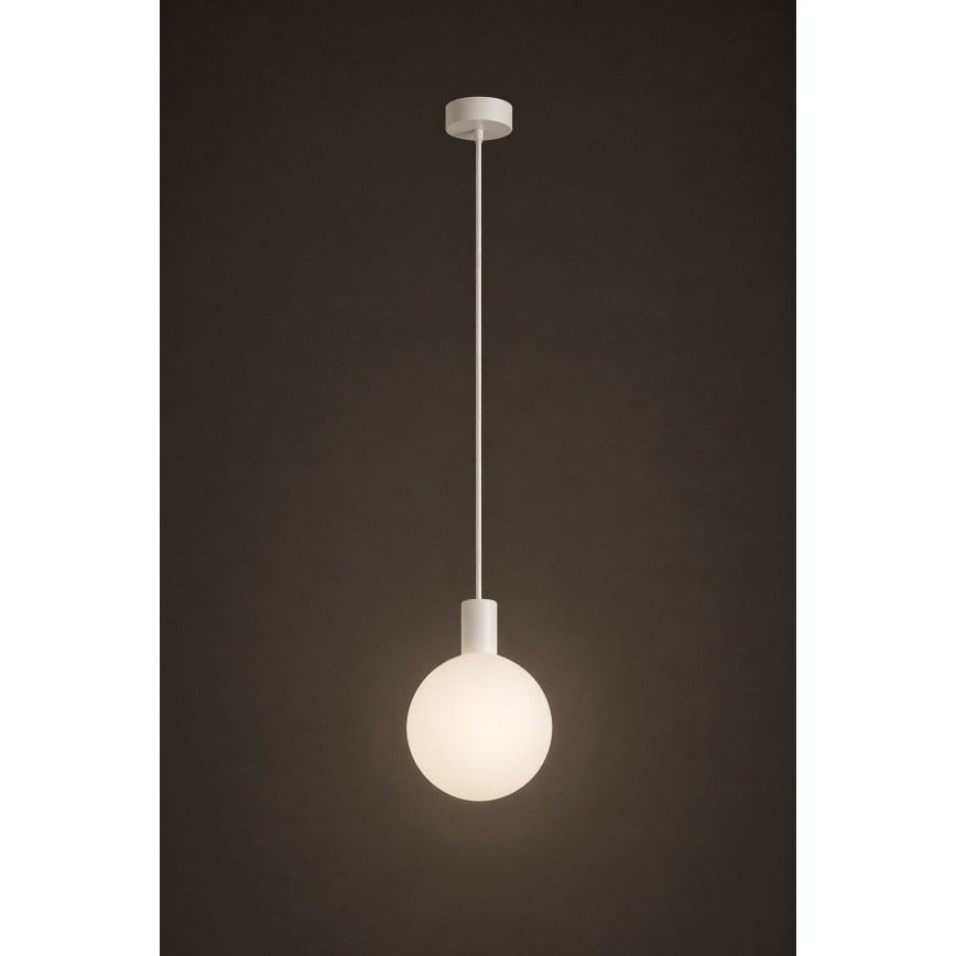 Argon 9004 - Vonkajší luster na lanku ORE 1xG9/6W/230V biely