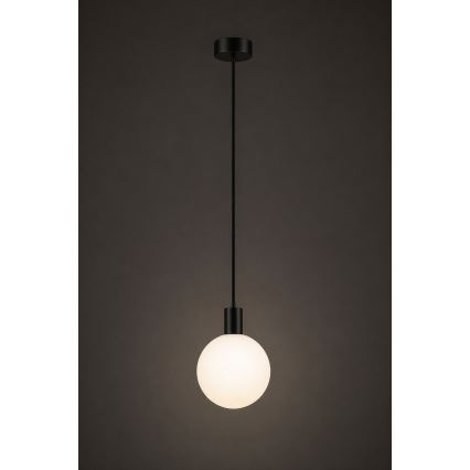 Argon 9005 - Vonkajší luster na lanku ORE 1xG9/6W/230V čierna