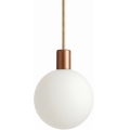 Argon 9006 - Vonkajší luster na lanku ORE 1xG9/6W/230V IP44 medená