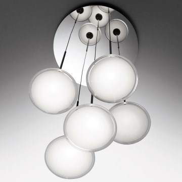 Artemide 0355030A - LED Stmievateľný luster na lanku ORSA CLUSTER LED/37W/230V 3000K