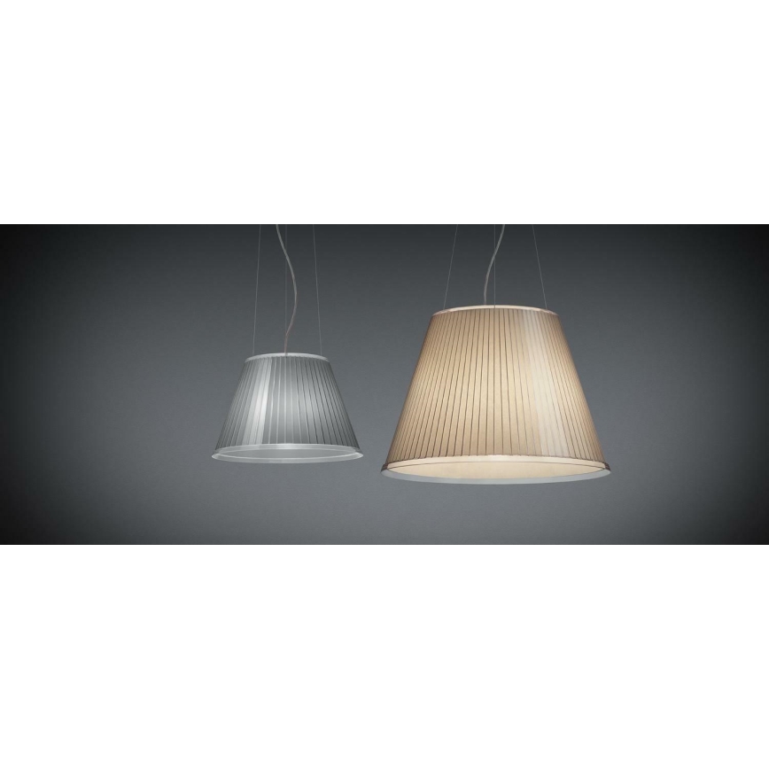 Artemide 1124020A - Luster na lanku CHOOSE MEGA 3xE27/12W/230V pr. 55 cm béžová