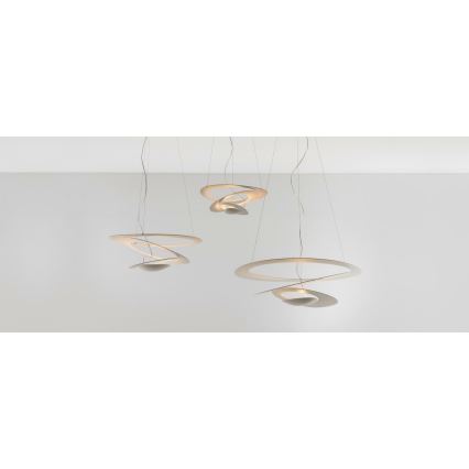Artemide 1256110A - LED Stmievateľný luster na lanku PIRCE LED/44W/230V 3000K biela