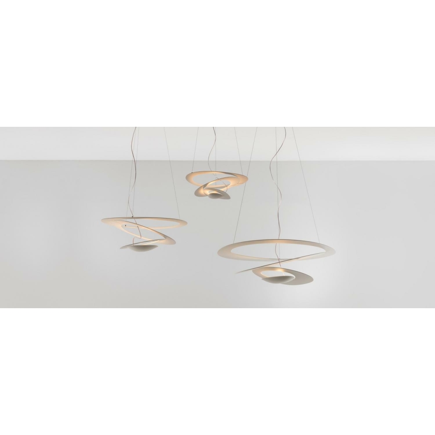 Artemide 1256110A - LED Stmievateľný luster na lanku PIRCE LED/44W/230V 3000K biela