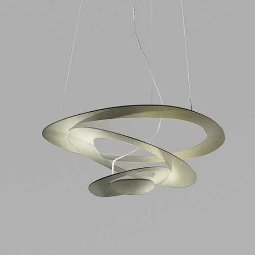 Artemide 1256120A - LED Stmievateľný luster na lanku PIRCE LED/44W/230V 3000K zlatá