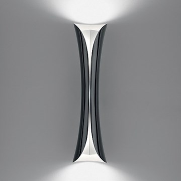Artemide 1373010A - Nástenné svietidlo CADMO 2xGU10/10W/230V čierna