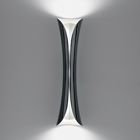 Artemide 1373010A - Nástenné svietidlo CADMO 2xGU10/10W/230V čierna