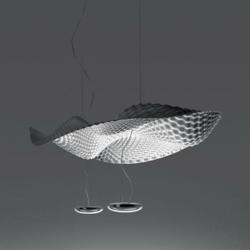 Artemide 1513010A - Luster na lanku COSMIC ANGEL 2xR7s/11W/230V lesklý chróm