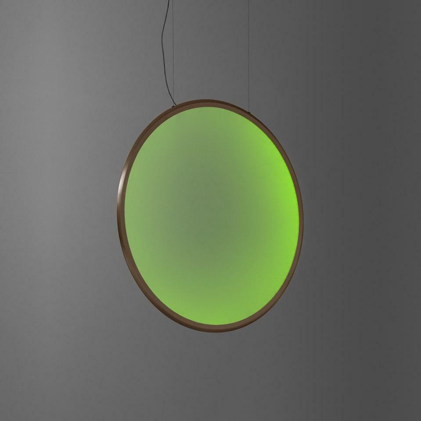Artemide 1992360APP - LED RGBW Stmievateľný luster na lanku DISCOVERY LED/42W/230V 2700-6500K bronzová
