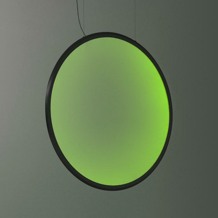 Artemide 1994330APP - LED RGBW Stmievateľný luster na lanku DISCOVERY LED/79W/230V 2700-6500K čierna
