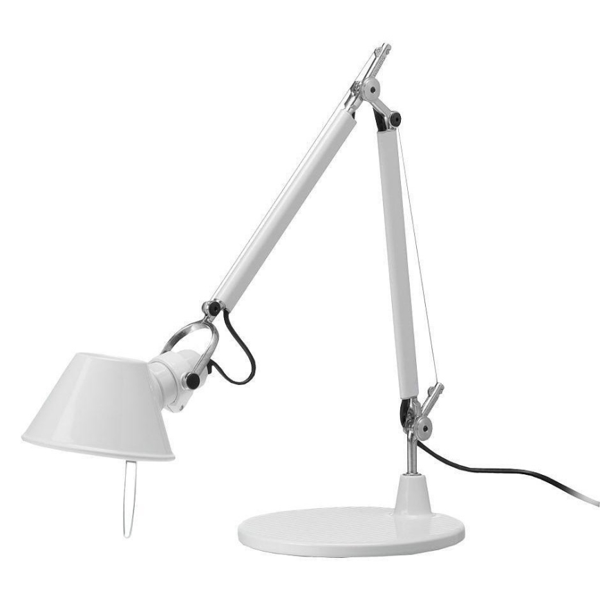 Artemide - Stolná lampa TOLOMEO MICRO 1xE14/46W/230V biela
