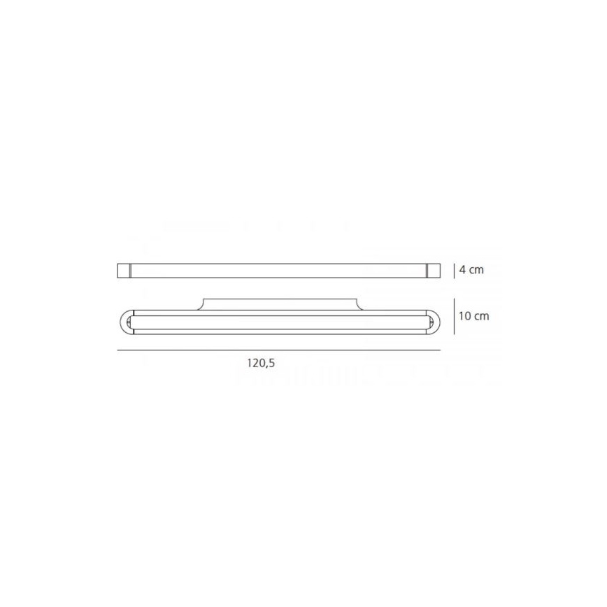 Artemide AR 1917010A - LED Nástenné svietidlo TALO 120 1xLED/51W/230V
