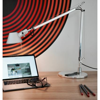 Artemide AT0093A+AT0093B - Stolná lampa TOLOMEO MINI 1xE27/70W/230V