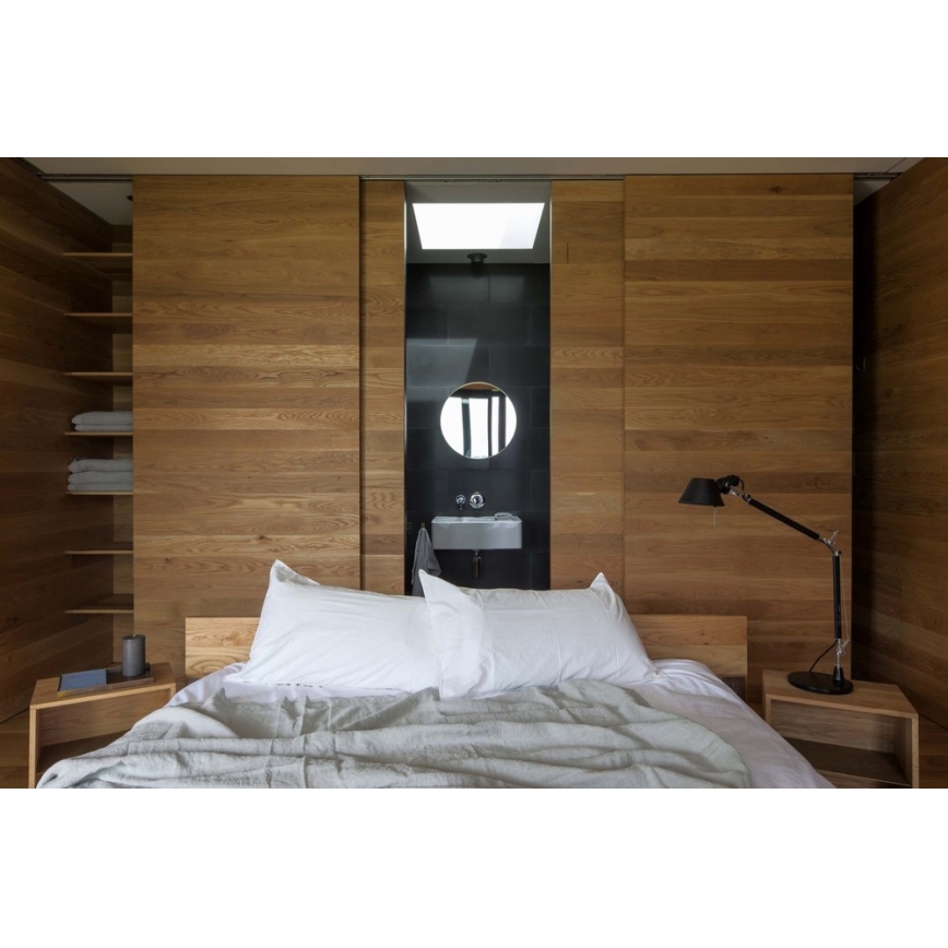 Artemide AT0095A+AT0095B - Stolná lampa TOLOMEO MINI 1xE27/70W/230V