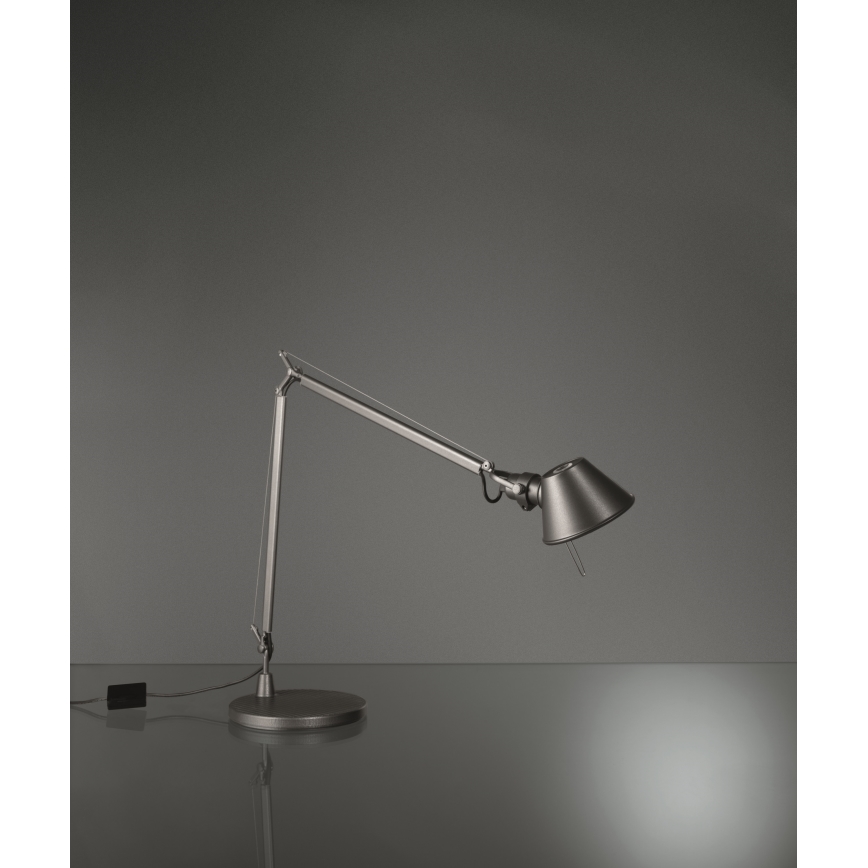 Artemide AR A015100+AR A003900 SADA - LED stmievateľná stolná lampa TOLOMEO MIDI LED/9W/230V