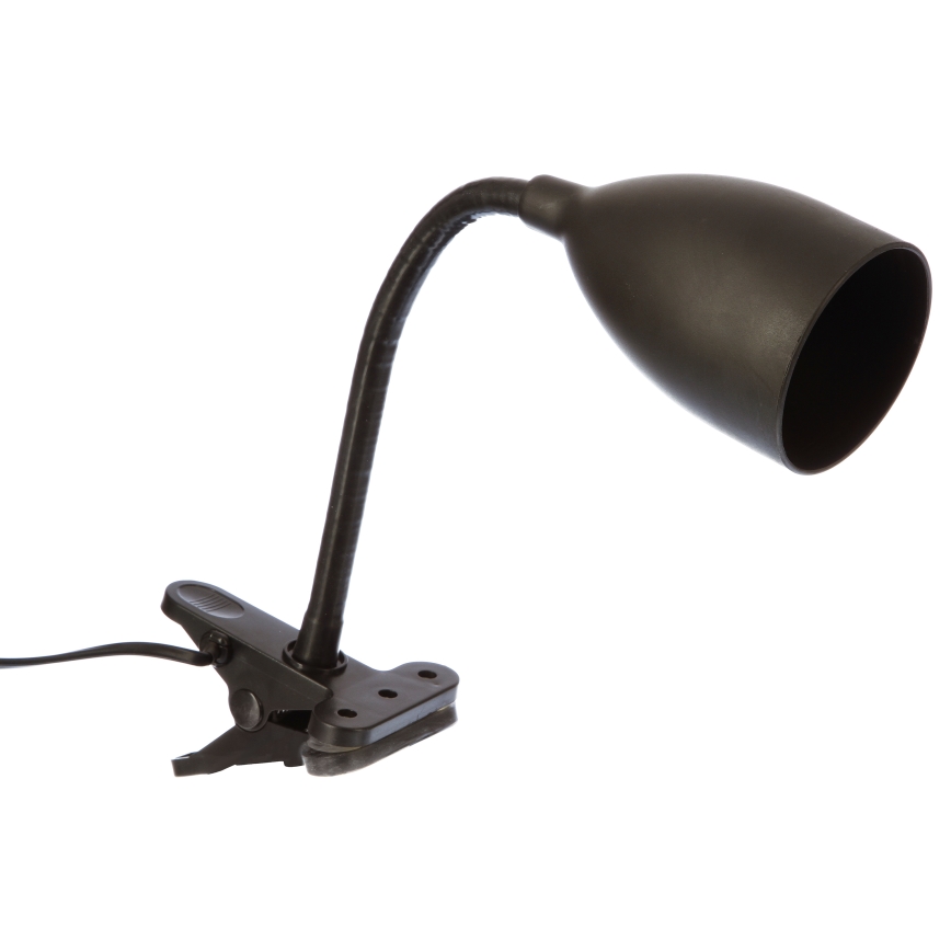 Atmosphera - Lampa s klipom SILY 1xE14/7W/230V čierna