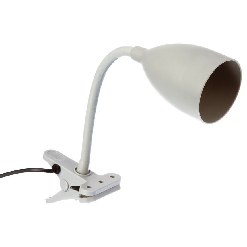 Atmosphera - Lampa s klipom SILY 1xE14/7W/230V šedá