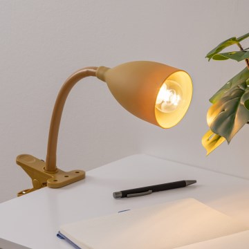 Atmosphera - Lampa s klipom SILY 1xE14/7W/230V zlatá