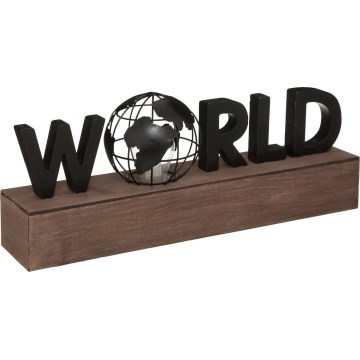 Atmosphera - LED Dekorácia WORLD LED/2xAAA