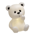 Atmosphera - LED Detské nočné svetlo TEDDY LED/3xAA biela
