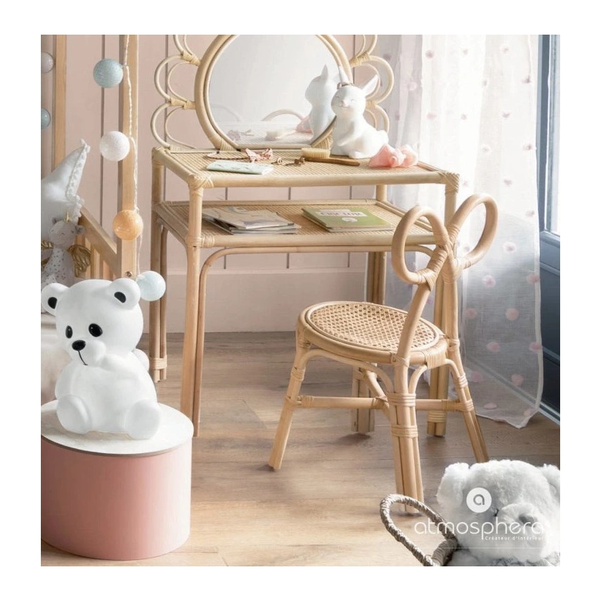 Atmosphera - LED Detské nočné svetlo TEDDY LED/3xAA biela